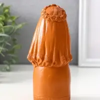Фигура &laquo;Берегиня невеста&raquo;, 14&times;6.5&times;7 см, красная глина