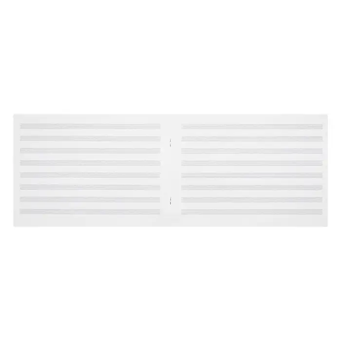 Тетрадь для нот А4, 16 листов "Яркие нотки", со справочной информацией, обложка мелованный картон, блок офсет