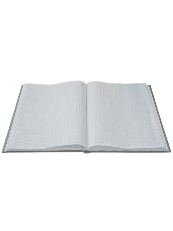 Книга учета OfficeSpace, А4, 96 листов, клетка, 200&times;290 мм, блок газетный, зеленая