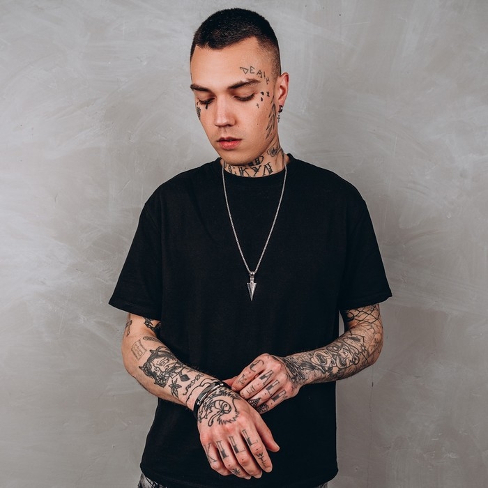 Кулон унисекс &laquo;Клинок&raquo; с узором, цвет чернёное серебро, 60 см