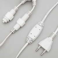 Гирлянда «Занавес» 2 × 3 м, IP65, УМС, белая нить, 760 LED, свечение тёплое белое, 220 В Гирлянда «Занавес» 2 × 3 м, IP65, УМС, белая нить, 760 LED, свечение тёплое белое, 220 В