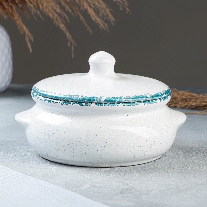 Горшок керамический для запекания Горшок керамический для запекания "Борисовский" 0,7л / 15х9см, варадеро