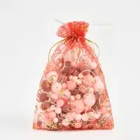 Мешочек подарочный органза &laquo;С Новым годом!&raquo;, 16 &times; 24 см