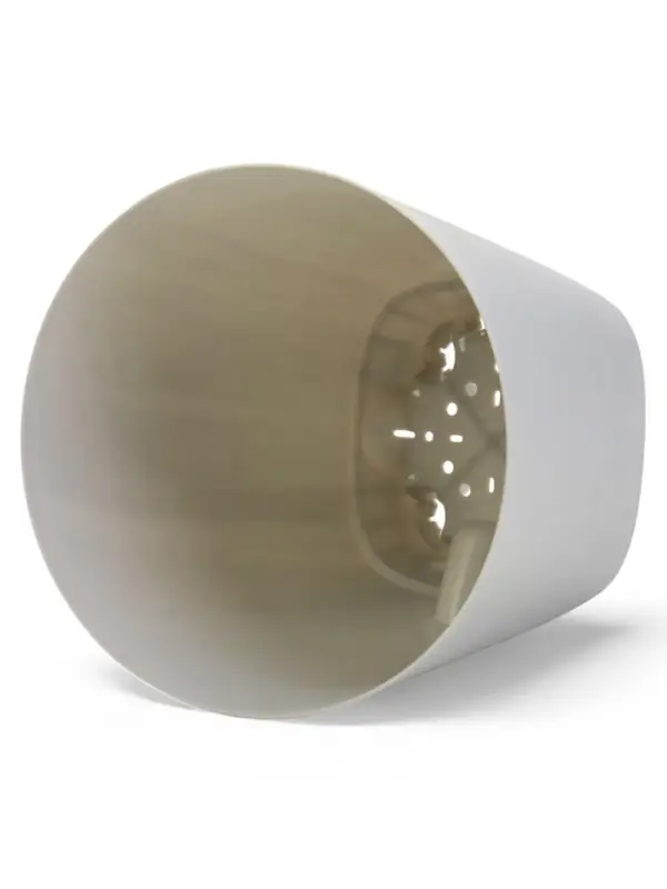 Кашпо с прикорневым поливом 2 л  D-14,5см, H-15см серый "Гранд"