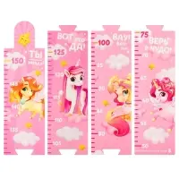 Наклейка - ростомер 150 см &laquo;Единорог&raquo;