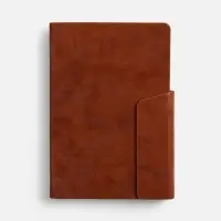 Ежедневник Leadmark, недатированный, коричневый