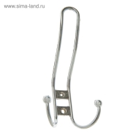 Крючок мебельный ТУНДРА TKT002, трехрожковый, хром, 4 шт TMP Крючок мебельный ТУНДРА TKT002, трехрожковый, хром, 4 шт TMP