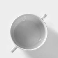 Чашка фарфоровая для бульона &laquo;Уют&raquo;, 470 мл, d=11,7 см