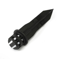 Садовый светильник на солнечной батарее &laquo;Столбик&raquo;, 6 &times; 39 &times; 6 см, 1 LED, свечение тёплое белое