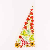 Термотрансфер «Хохлома ягодки», уголок слева, 15 х 30 см, набор 10 шт. Термотрансфер «Хохлома ягодки», уголок слева, 15 х 30 см, набор 10 шт.