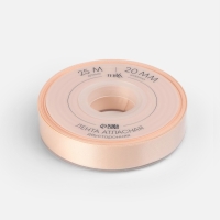 Лента атласная двухсторонняя №112 20мм*25±1м айвори TR Лента атласная двухсторонняя №112 20мм*25±1м айвори TR