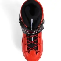 Коньки для фитнеса с роликовой платформой BlackAqua (р.34-37, красный)