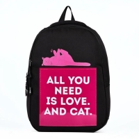 Набор первоклассника в рюкзаке, Cat and Love