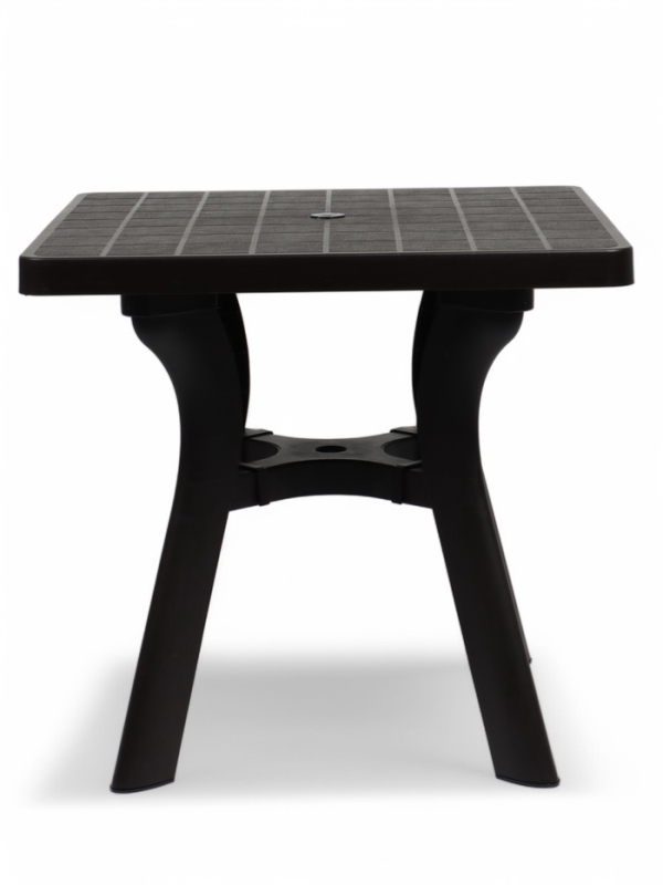 Стол квадратный "Атлант", 80 х 80 х 76,5 см, коричневый