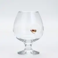 Бокал для коньяка "Непробиваемый", настоящему мужчине, 395 мл