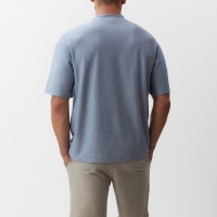 Футболка мужская  MINAKU REGULAR: цвет голубой, размер 50