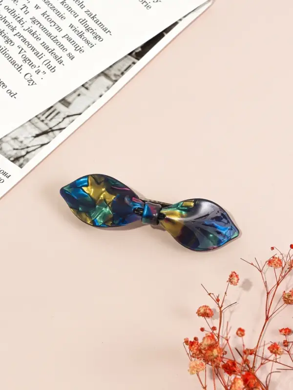 Заколка - автомат для волос &laquo;Вэнна&raquo; стиль, 8.5 см, МИКС