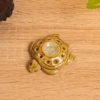 Подставка под благовония "Морская черепашка" керамика, цв. коричневый, 5,5х4,5х1 см