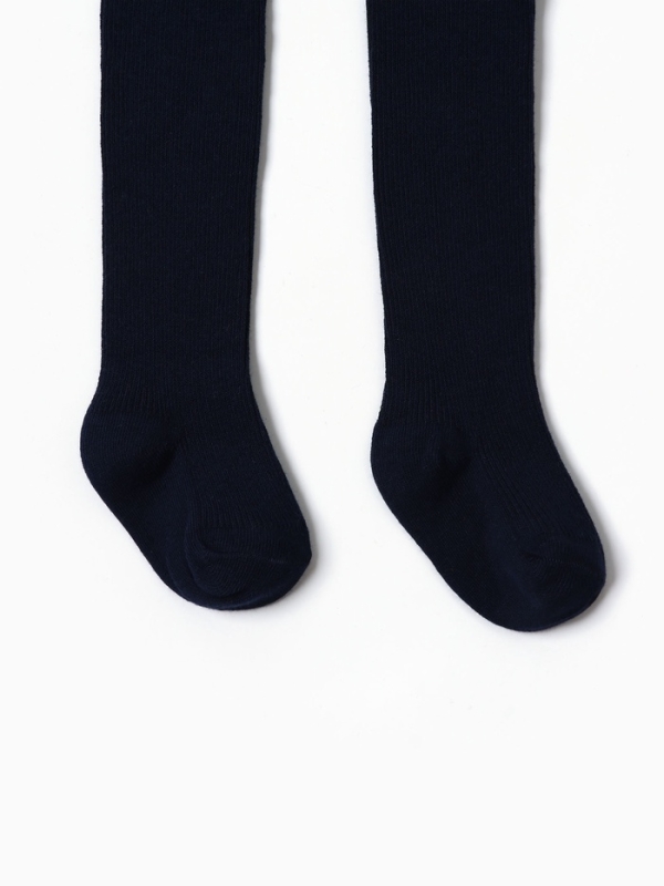 Колготки детские с лямками MINAKU, цв.синий, рост 74-80