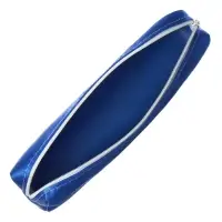 Пенал школьный на молнии Calligrata, синий