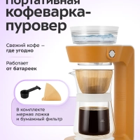 Портативная кофеварка-пуровер КТ-7575 - 0.35 л