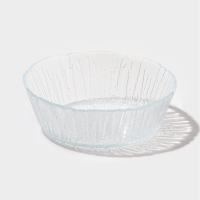 Салатник "Waterfall" 17 см, цвет прозрачный