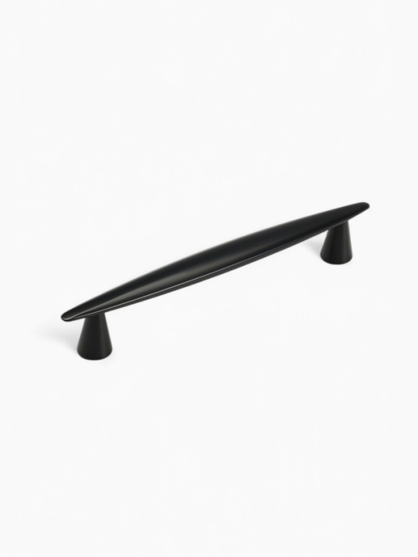 Ручка-скоба CAPPIO SUP, цинк, м/о 128 мм, цвет черный