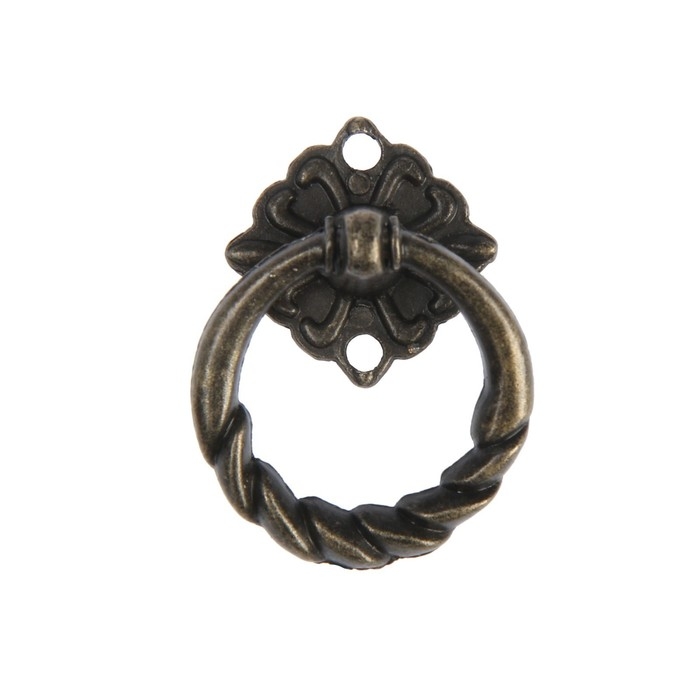 Ручка кнопка ТУНДРА VINTAGE 029, цвет бронза, 8 шт TMP