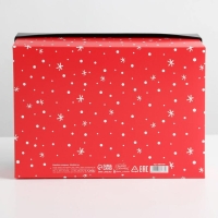 Коробка подарочная новогодняя складная &laquo;Так тебе и надо&raquo;, 30 х 20 х 9 см, Новый год