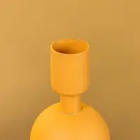 Подсвечник на 1 свечу &laquo;Песок&raquo;, с 2 сферами, 8.5&times;8.5&times;18+/- 1 см