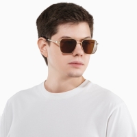 Очки солнцезащитные uv 400, дужка 13.1 см, ширина 12.5 см, линза 4.9×5.3 см Очки солнцезащитные uv 400, дужка 13.1 см, ширина 12.5 см, линза 4.9×5.3 см