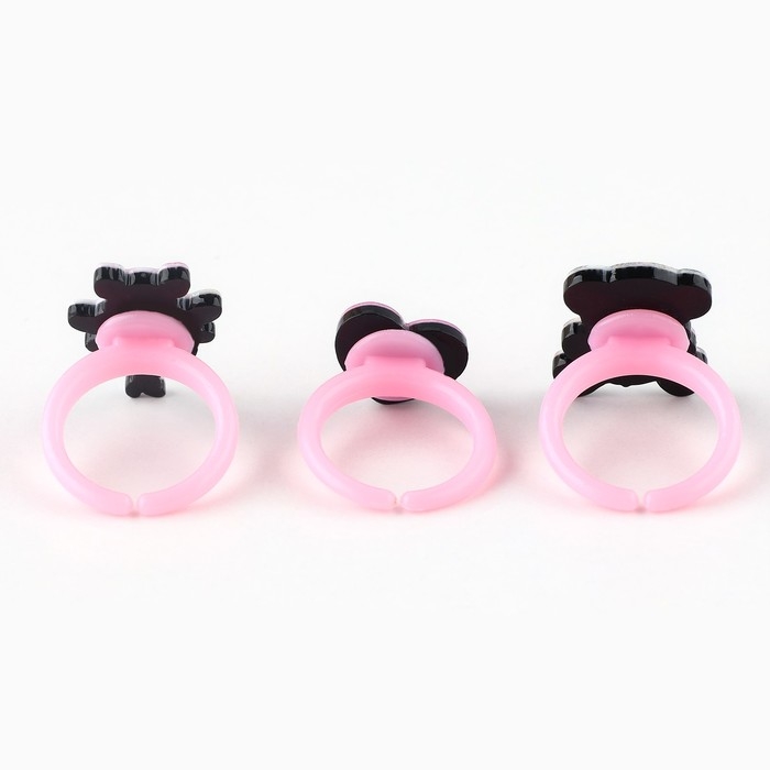 Кольцо 3 шт с тату Cute girl 8 х 12 см Кольцо 3 шт с тату Cute girl 8 х 12 см