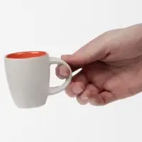 Кофейная кружка Pairy с ложкой, красная