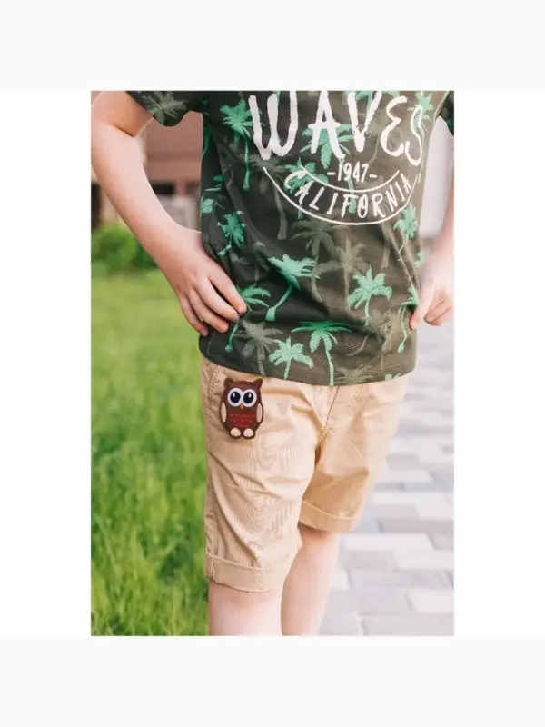 Термоаппликация &laquo;Сова&raquo;, 6.5&times;5 см, коричневая