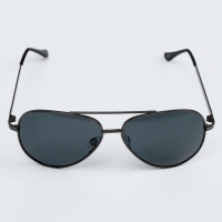 Очки солнцезащитные OneSun, поляризационные, UV 380, дужка 15 см, ширина 15 см, линза 5.5&times;6 см, чёрные