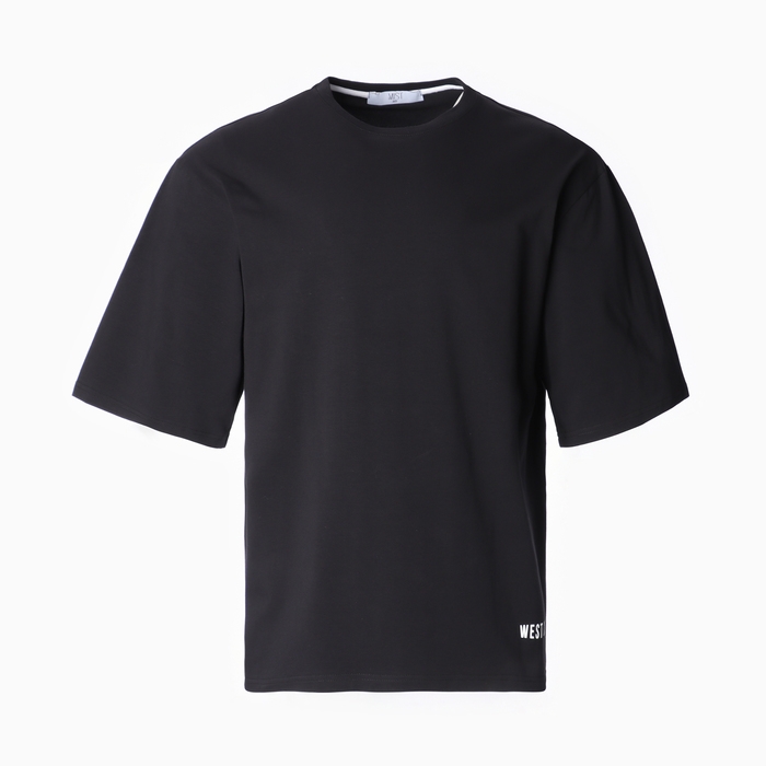 Футболка мужская MIST West, размер 46, черный