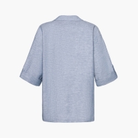 Пиджак женский MIST plus-size, размер 52, цвет голубой