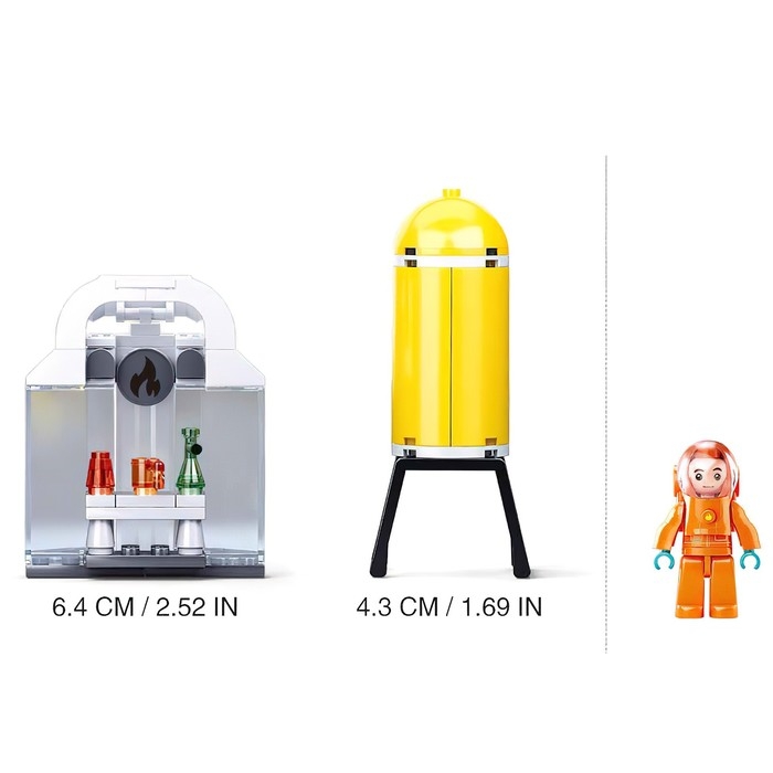 Конструктор Пожарный &laquo;Автономный разведчик&raquo;, 130 деталей