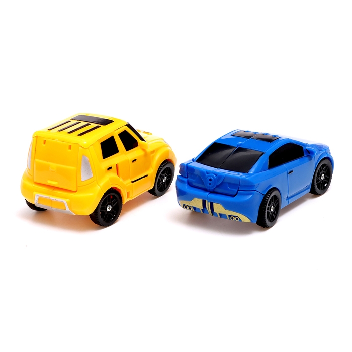 Робот &laquo;Герой&raquo;, трансформируется, собирается из 2-х машинок