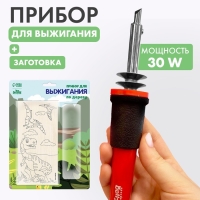 Набор для выжигания и росписи по дереву &laquo;Динозавры&raquo;