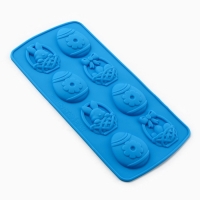 Силиконовая форма для выпечки на Пасху &laquo;Пасхальная композиция&raquo;, 10.6 х 20.7 см