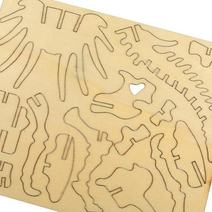 Конструктор деревянный &laquo;Стиракозавр&raquo;, 36 деталей