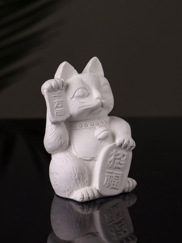 Аромакамень "Кот феншуй" для локальной ароматизации воздуха арома маслами, натуральный