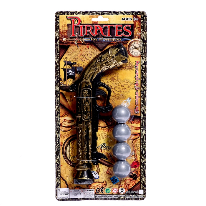 Пистолет &laquo;Пиратский мушкет&raquo;, стреляет шарами