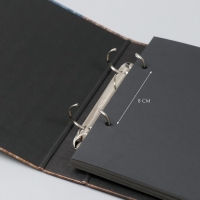 Фотоальбом 25 листов (наклейки+кольца) "Текстура дерево и камень" 19х27х3 см Фотоальбом 25 листов (наклейки+кольца) "Текстура дерево и камень" 19х27х3 см