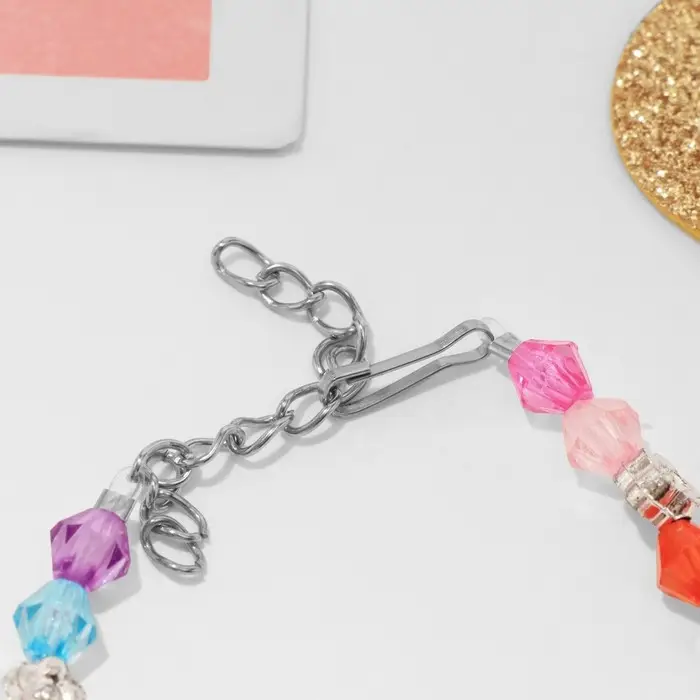 Браслет детский &laquo;Выбражулька&raquo; бабочки две, d=6 см. МИКС