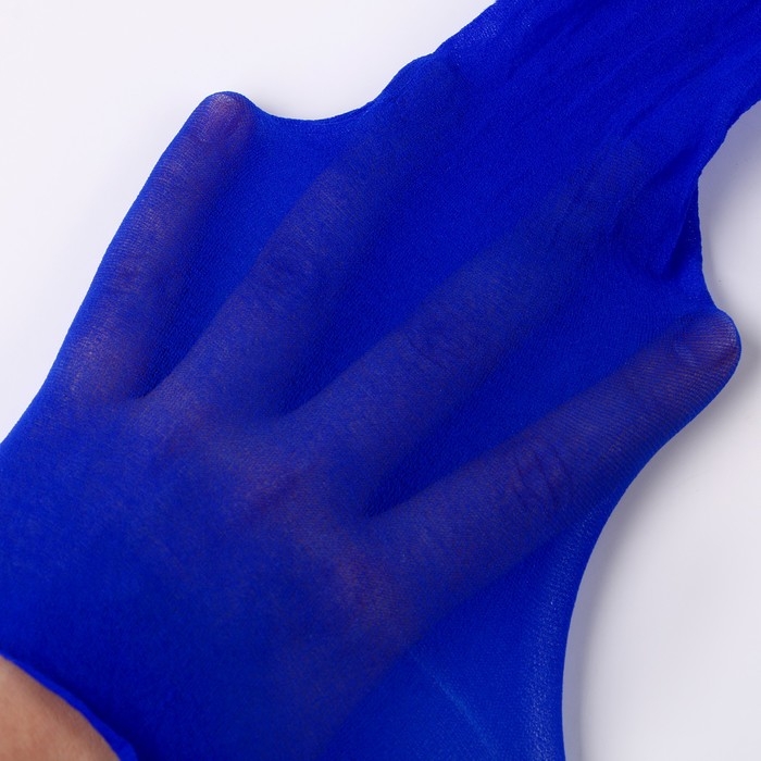 Капрон для кукол и цветов, набор 4 шт., размер 1 шт. &mdash; 45 &times; 6 см, цвет синий