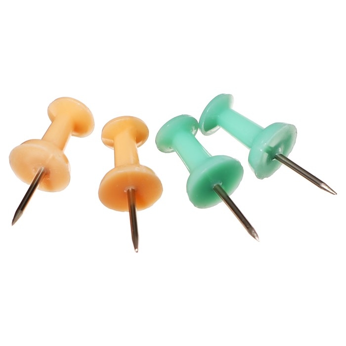 Кнопки силовые ErichKrause "Pastel Bloom", 50 штук, микс, в пластиковой коробке