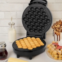 Вафельница электрическая Kitfort КТ-1665, 1000 Вт, гонконгские вафли, чёрная Вафельница электрическая Kitfort КТ-1665, 1000 Вт, гонконгские вафли, чёрная