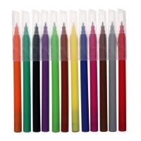 Фломастеры смываемые 12 цветов "Замки", европодвес Фломастеры смываемые 12 цветов "Замки", европодвес